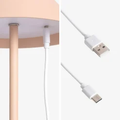 Lampada da tavolo LED senza fili, 32cm
