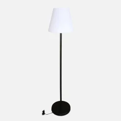 Lampada da terra colore bianco con batteria ricaricabile