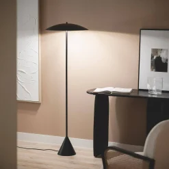 Lampada da terra per interni in metallo, Ø50cm