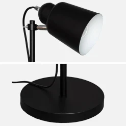 Lampada da terra per interni in metallo, 145cm