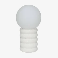 Lampada di ceramica maculata da interno