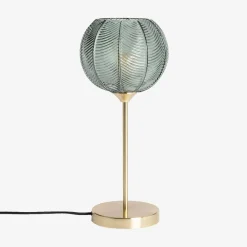 Lampada in metallo e vetro, 20cm