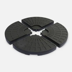 Lastra appesantita per ombrellone 48x48cm (set di 4)