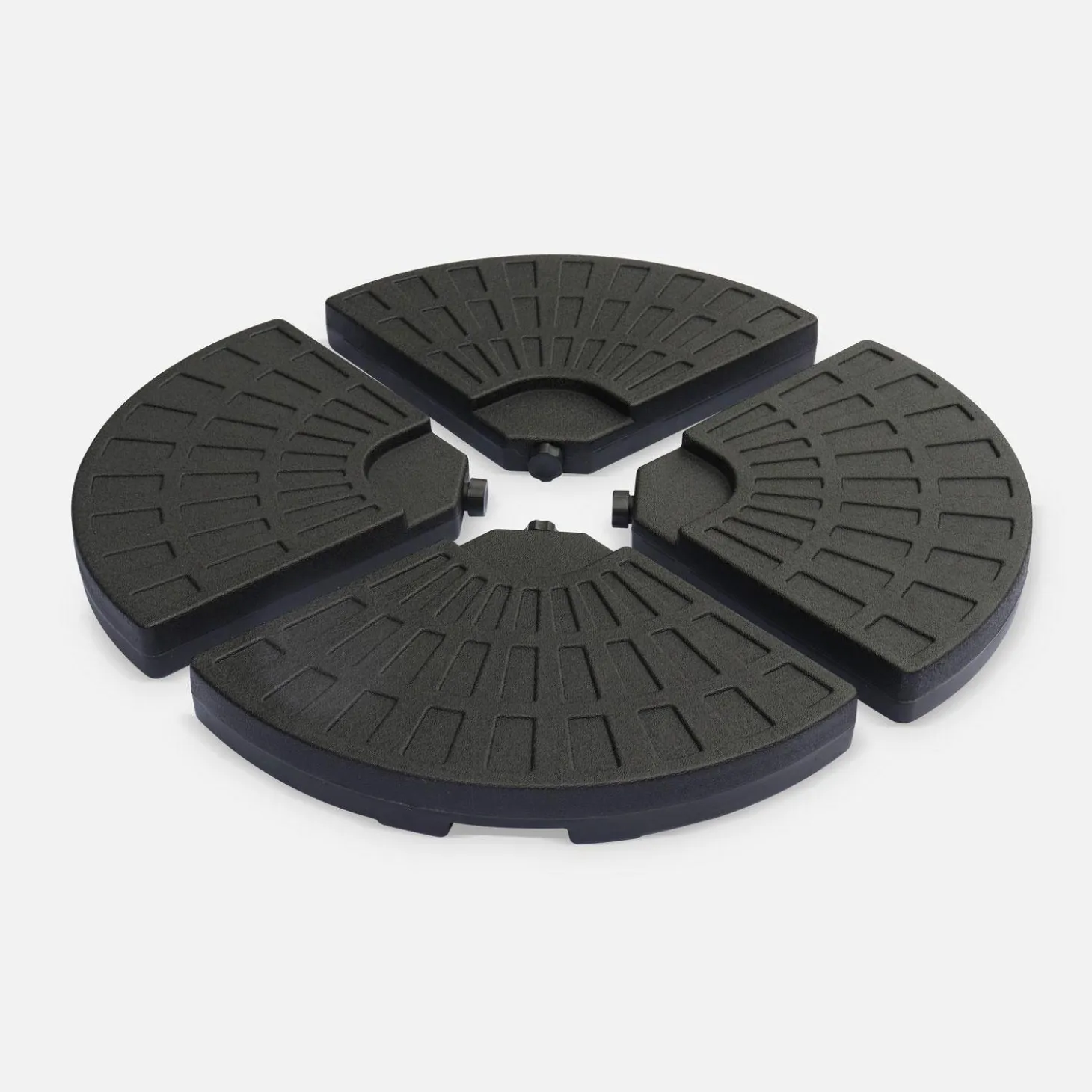 Lastra appesantita per ombrellone 48x48cm (set di 4)