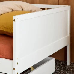 Letto bambino 90cm pino naturale rete a doghe inclusa