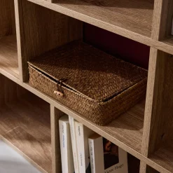Libreria a 3 livelli con 12 scomparti
