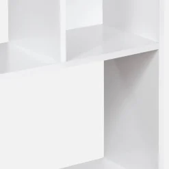 Libreria a 5 ripiani con 10 vani