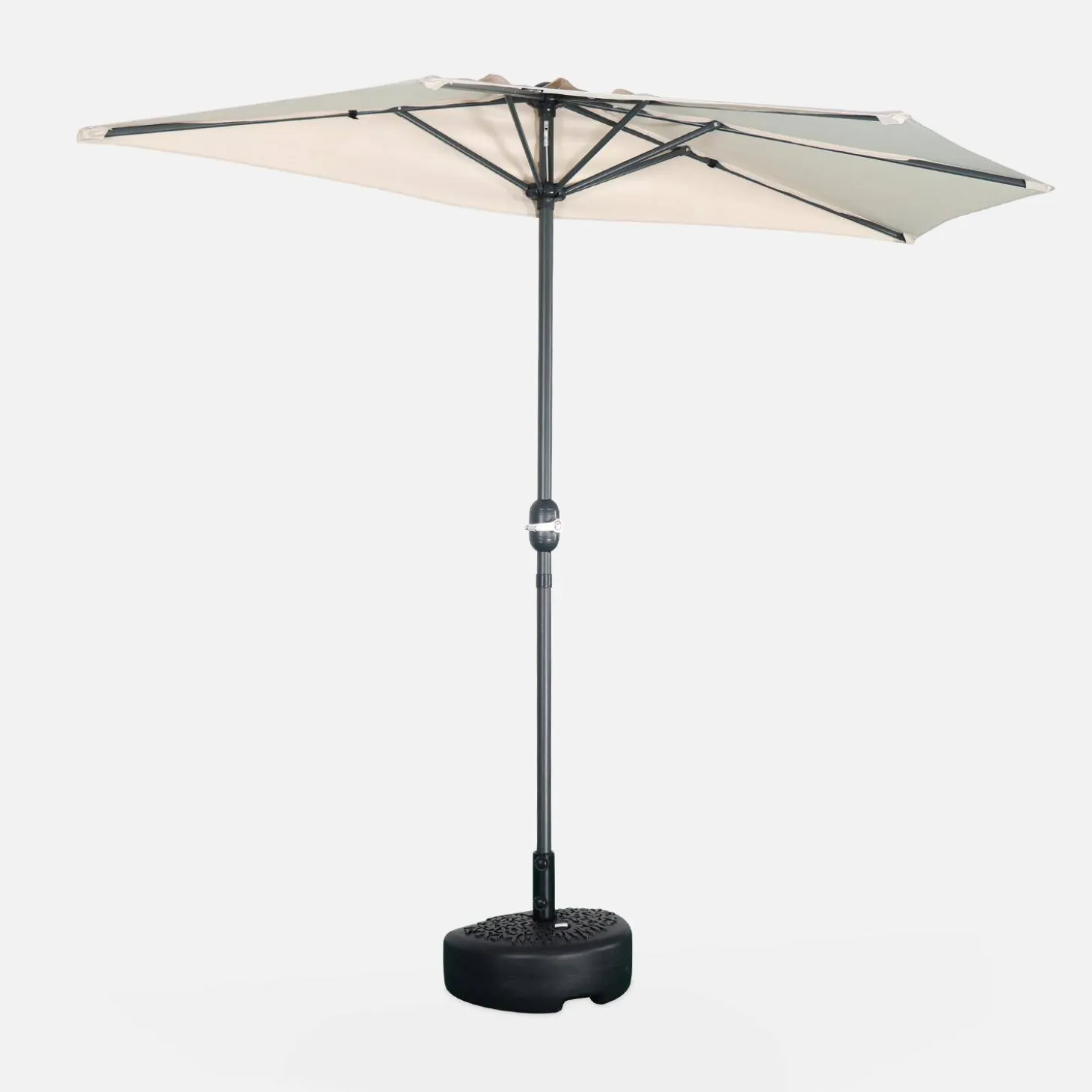 Mezzo ombrellone rotondo, Ø2,5m