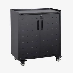 Mobile basso da garage con 2 ante