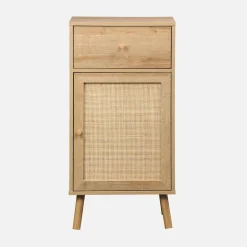 Mobile da bagno decorato in legno