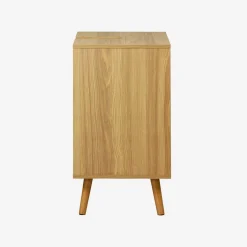 Mobile lavabo vintage decorato in legno