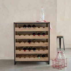 Mobile portabottiglie per vino