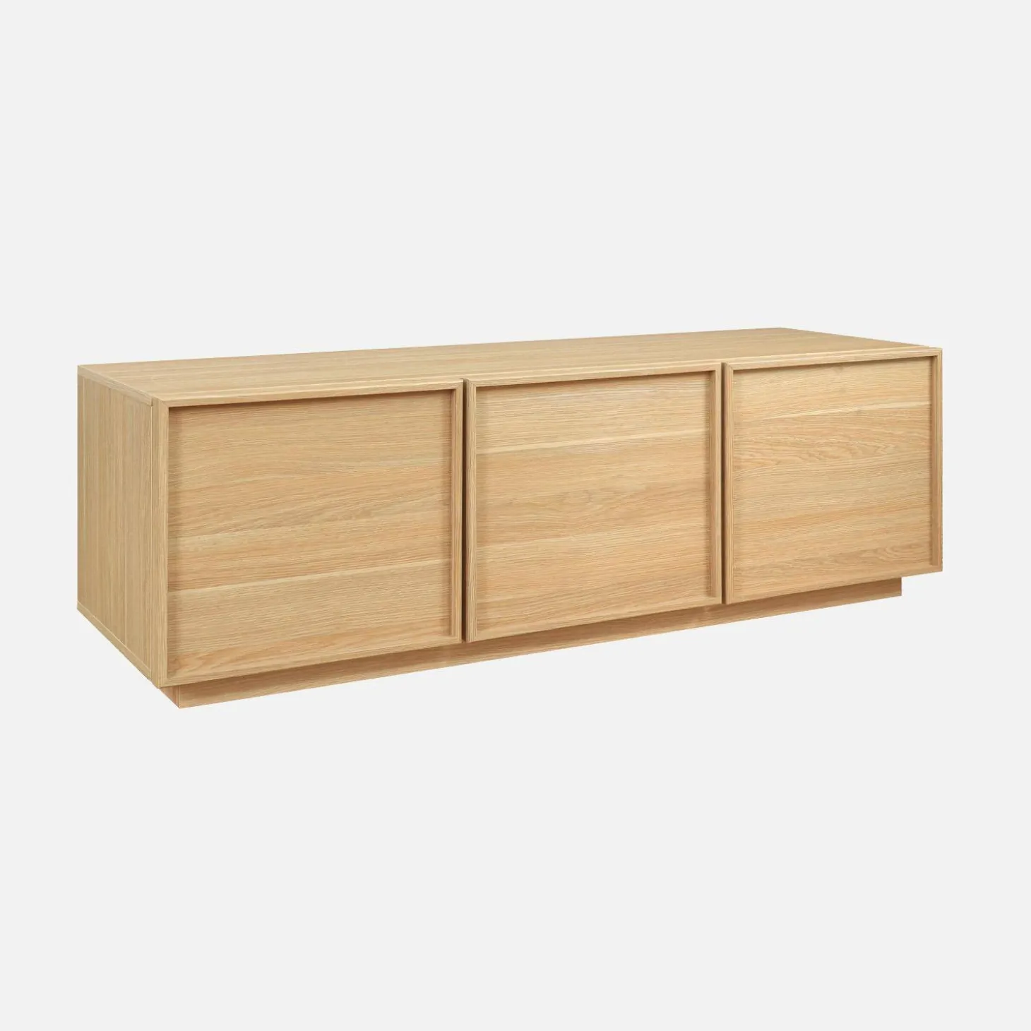 Mobile TV decorazione legno 3 ante 140cm