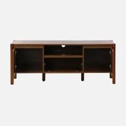 Mobile TV decorazione legno 2 ante 1 cassetto 140cm