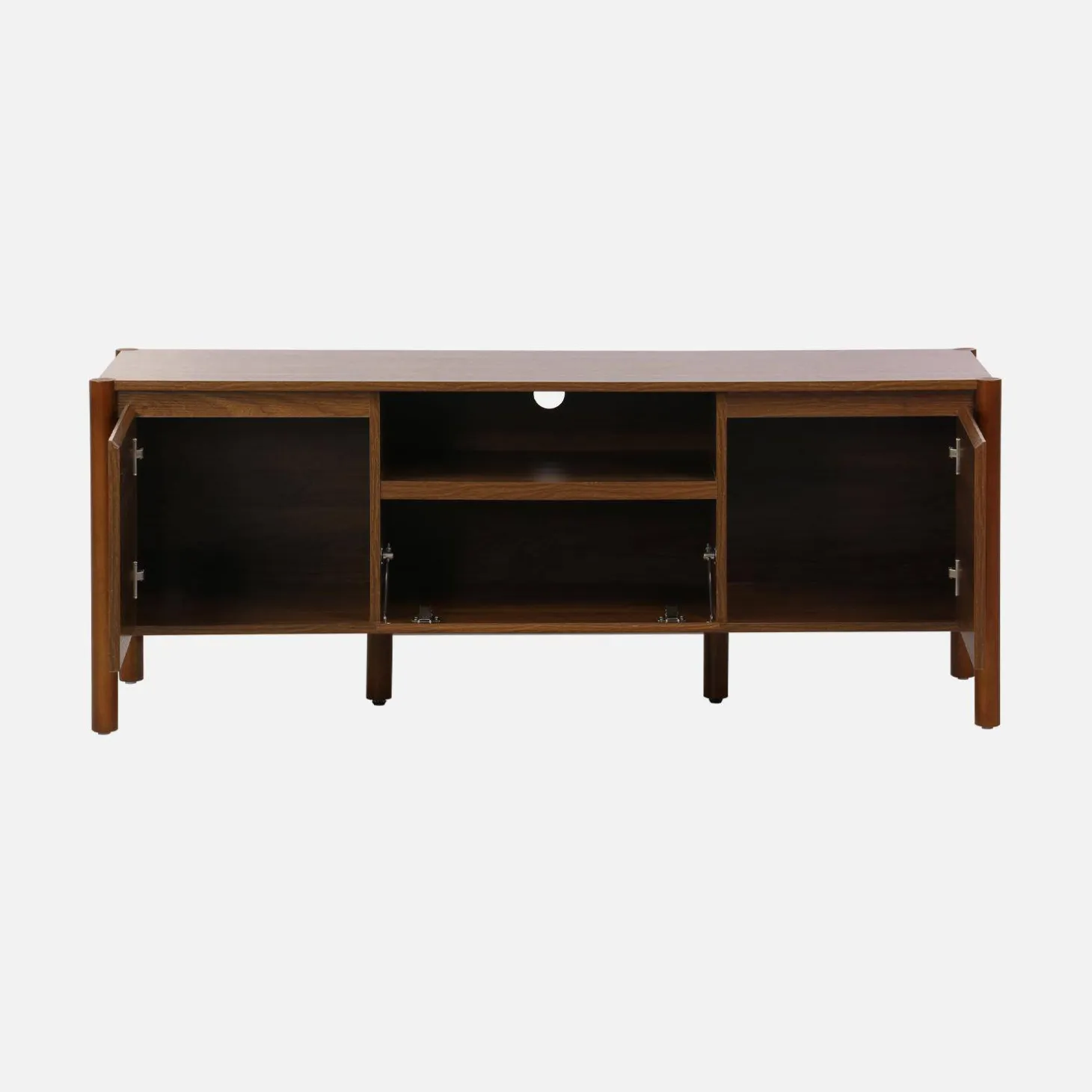 Mobile TV decorazione legno 2 ante 1 cassetto 140cm
