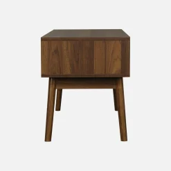 Mobile TV scandinavo a 2 ante effetto legno, 115cm