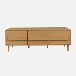 Mobile TV vintage effetto legno 3 ante 150cm
