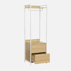 Modulo armadio con 1 armadio, 2 cassetti e 1 ripiano