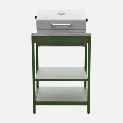Modulo cucina da esterno con barbecue a carbonella, 6 moduli