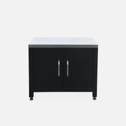 Modulo cucina da esterno con barbecue a gas a 4 bruciatori, 5 moduli