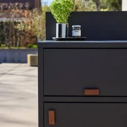 Modulo cucina da esterno in acciaio 2 porte, 60cm