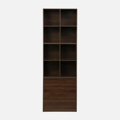 Modulo di stoccaggio decorativo in legno 3 cassetti
