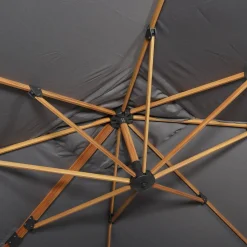 Ombrellone quadrato eccentrico, 3x3m