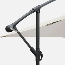 Ombrellone quadrato eccentrico, 3x3m