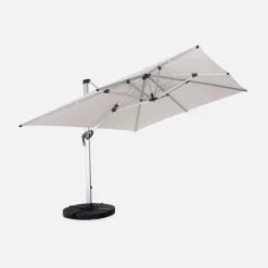 Ombrellone rettangolare decentrato, 3x4m