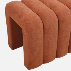Panca, fine letto contemporaneo tessuto