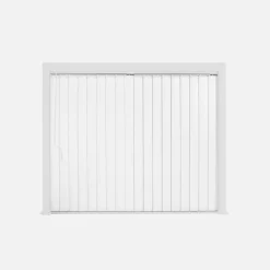 Pannello a lamelle orientabili 3m per pergola bioclimatica in alluminio