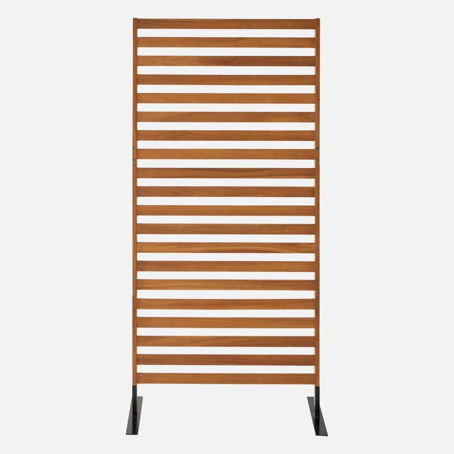 Paravento pieghevole in legno, 80x170x40cm