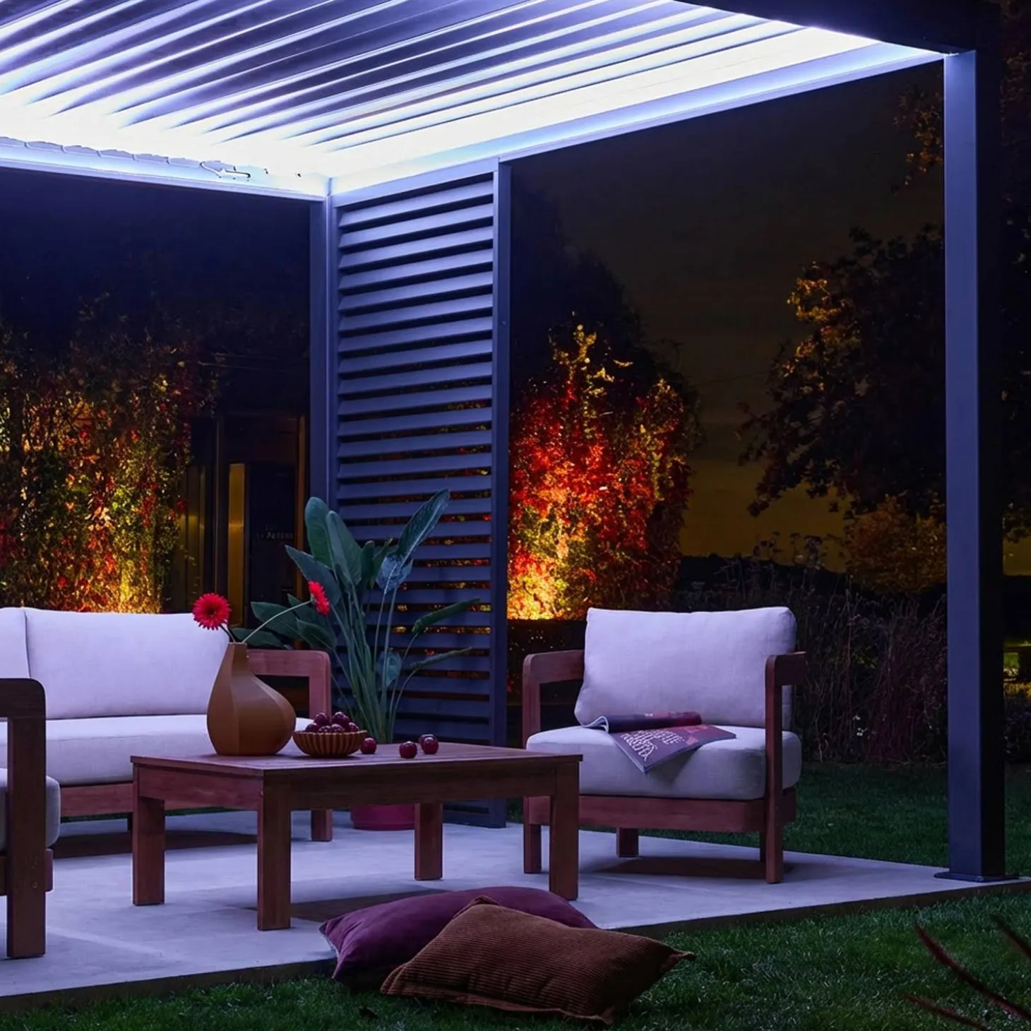 Persiana 1m in alluminio per pergola biocllimatica