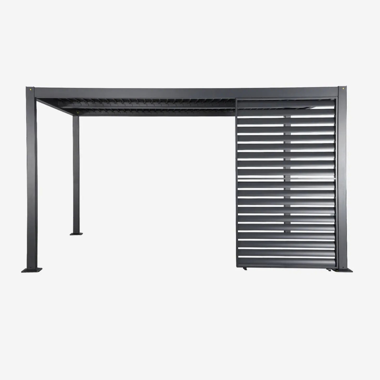 Persiana 1.3m in alluminio per pergola bioclimatica