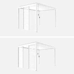 Persiana 1m in alluminio per pergola biocllimatica
