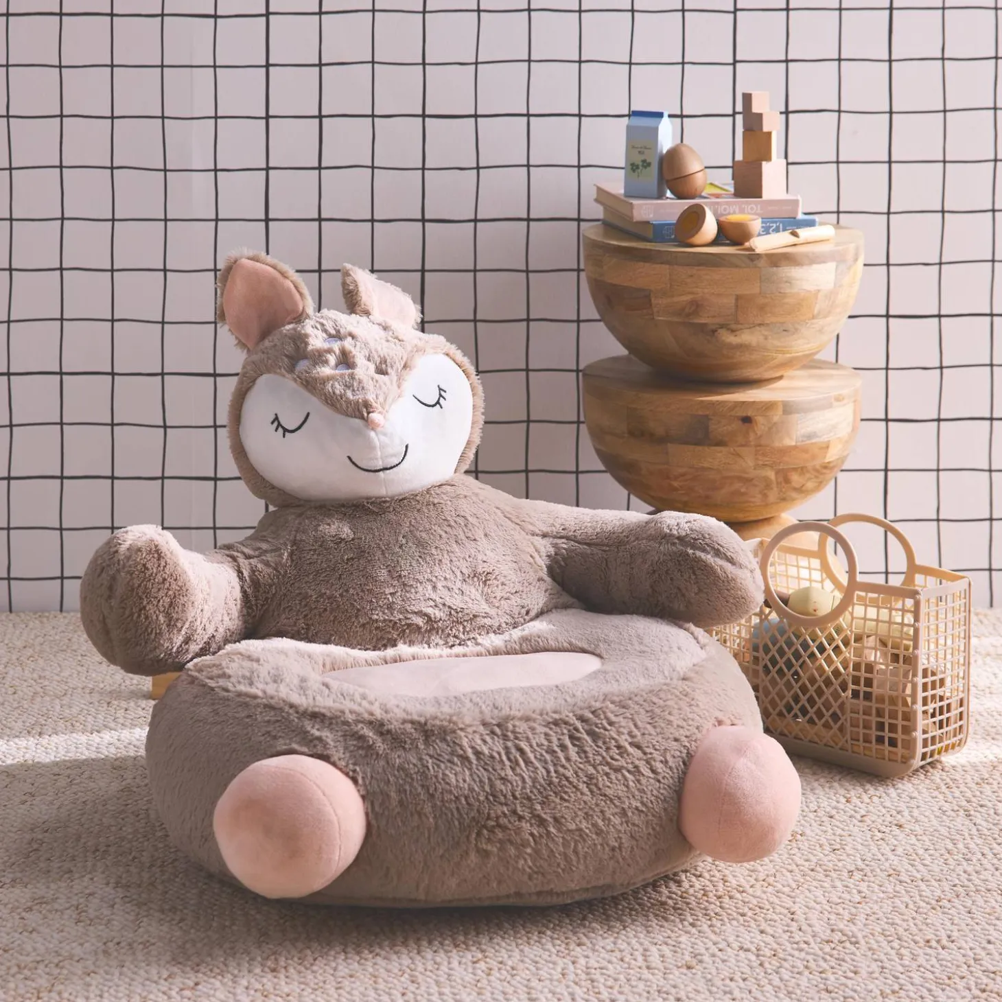 Poltrona cerbiatto per bambini