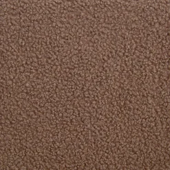 Poltrona scandinava per bambini in tessuto bouclé e legno di hevea