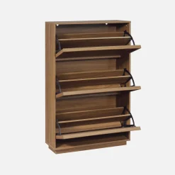 Scarpiera in legno, 3 ante