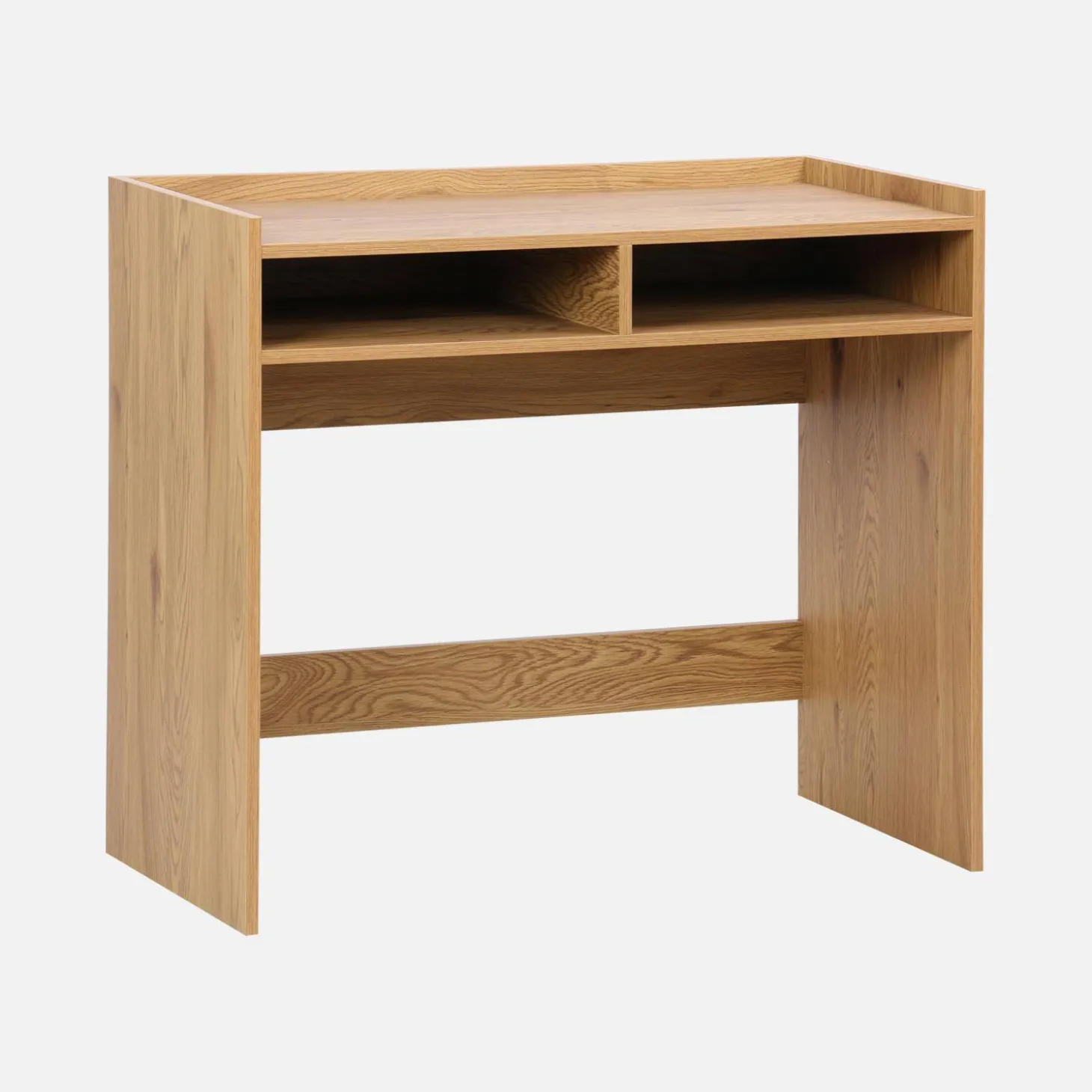 Scrivania decorazione legno 2 cassetti di stoccaggio