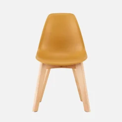 Sedia scandinava per bambini in legno di faggio