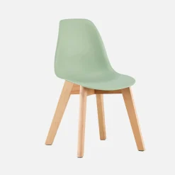 Sedia scandinava per bambini in legno di faggio