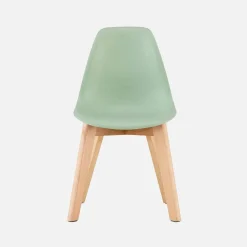 Sedia scandinava per bambini in legno di faggio