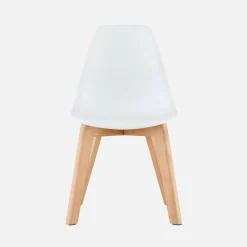 Sedia scandinava per bambini in legno di faggio