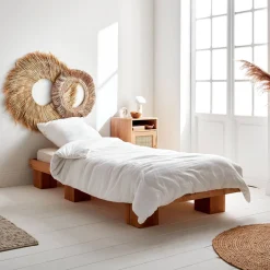 Set biancheria da letto in cotone bianco