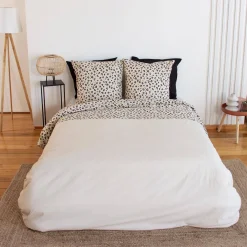 Set biancheria da letto in cotone reversibile, 2 posti