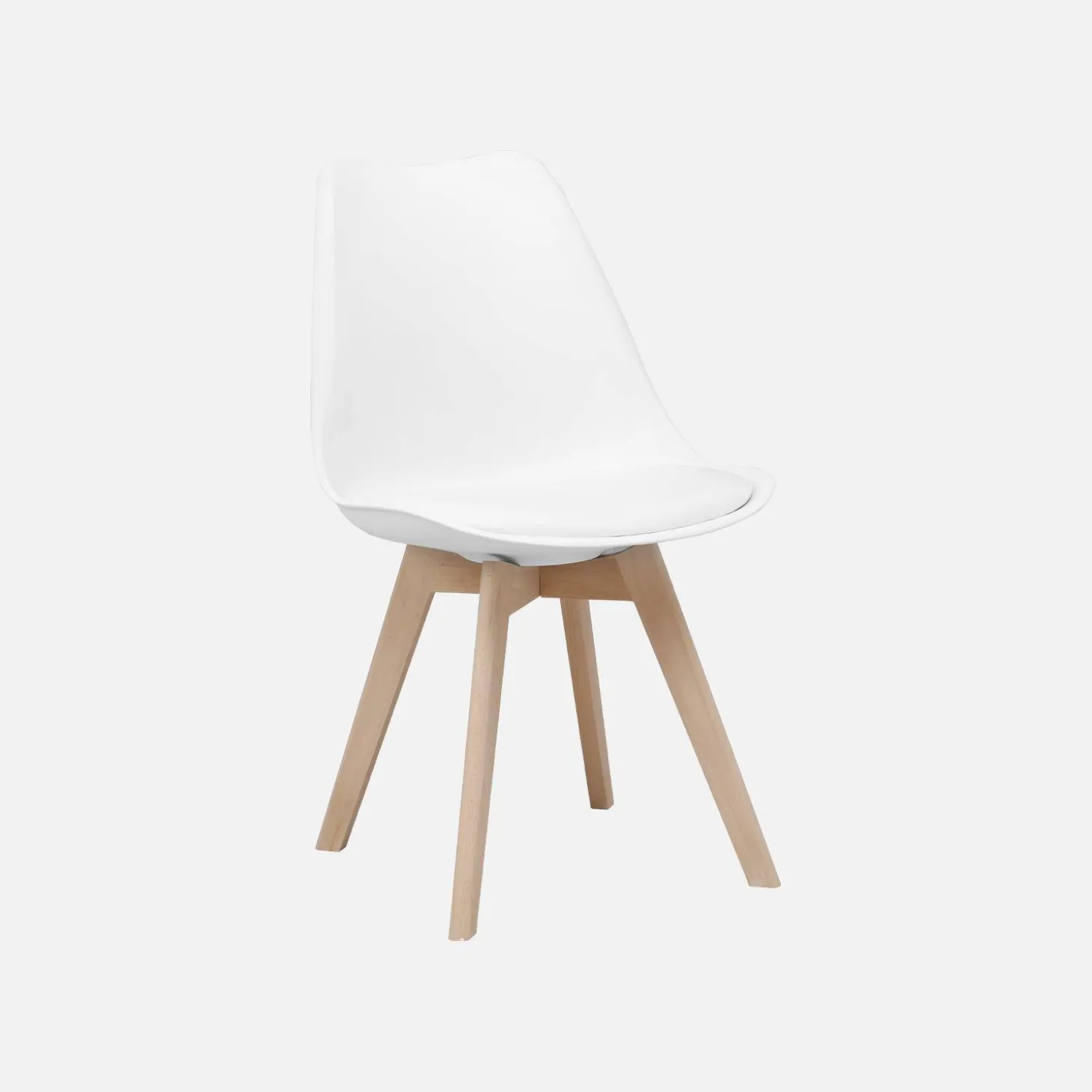 Set da pranzo composto da tavolo quadrato e 2 sedie, 70cm