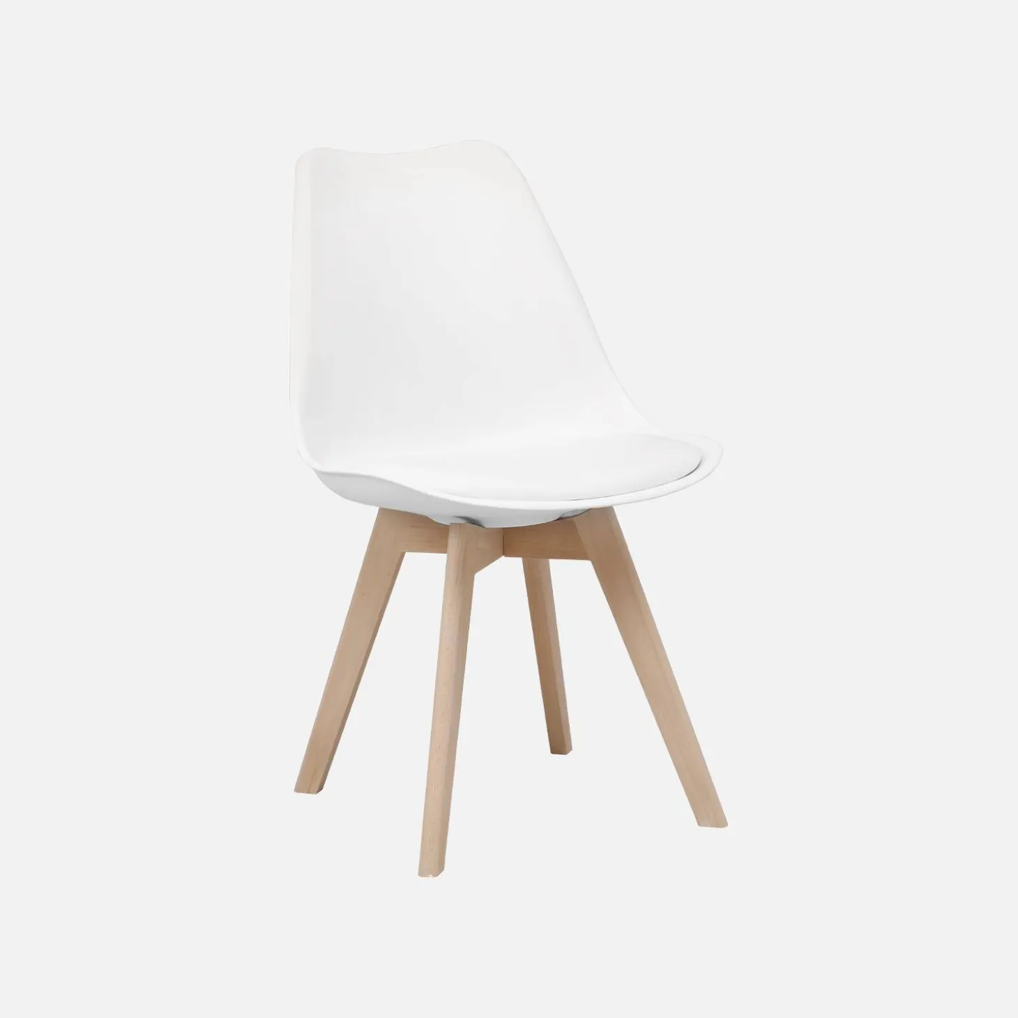 Set da pranzo tondo e 2 sedie, 80cm