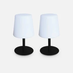 Set di 2 lampada da tavolo LED per interni/esterni