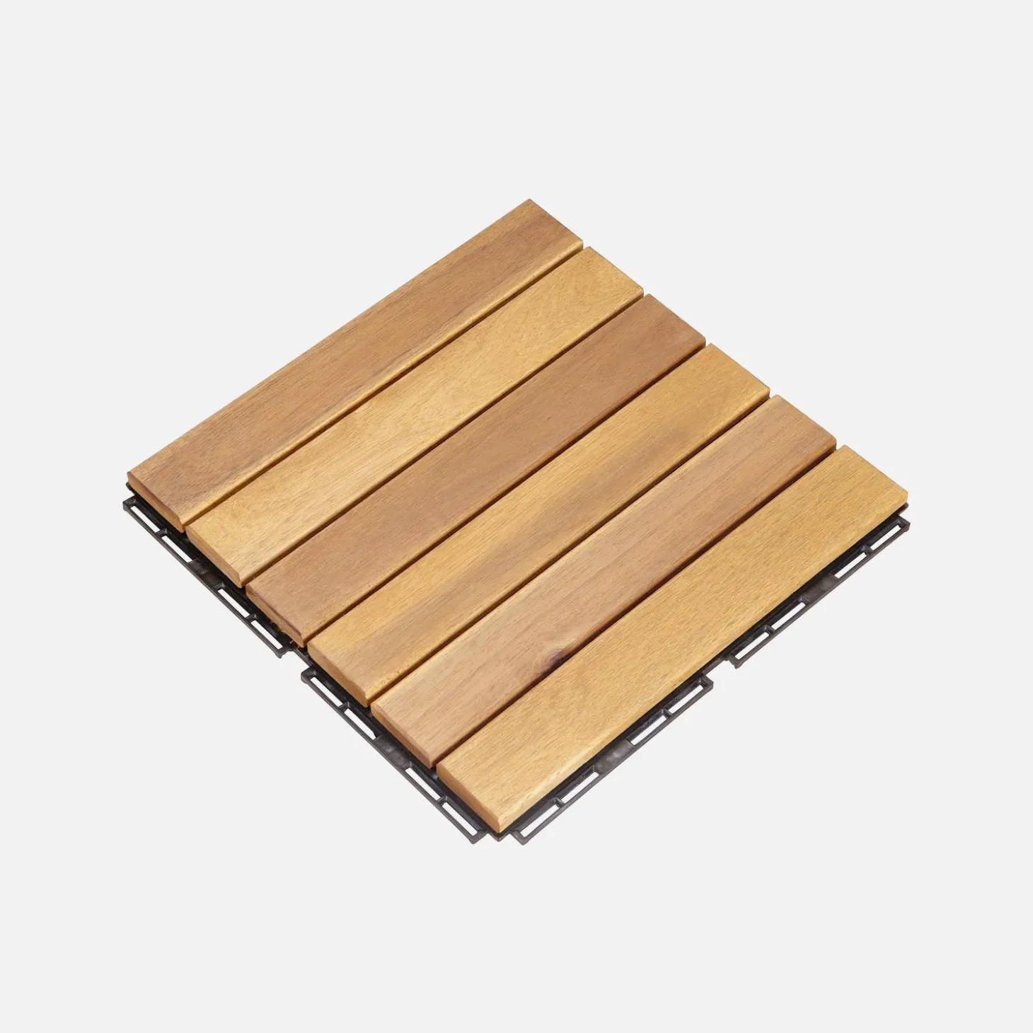 Set di piastrelle per decking in legno, 30x30cm