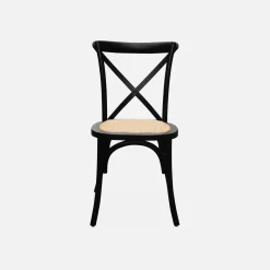 Set 4 sedie da bistrot vintage in legno